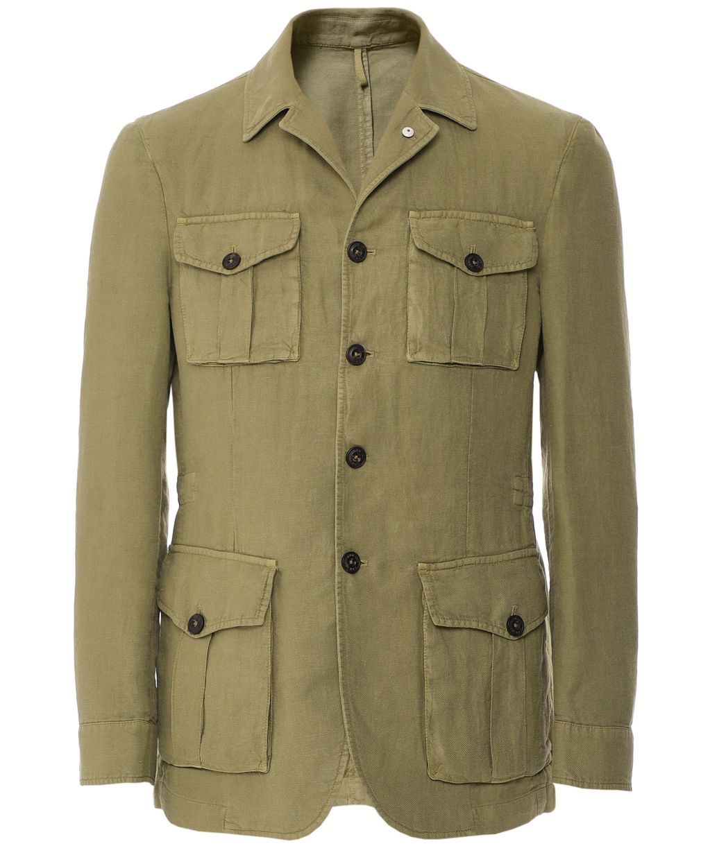 LBM 1911 Linen Safari Jacket | Jules B