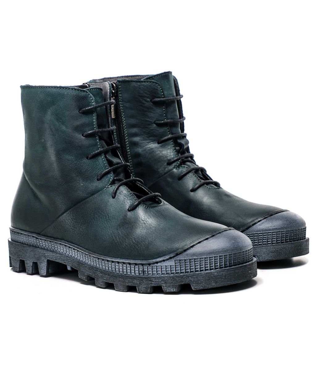 Lofina Leather Lace Boots | Jules B