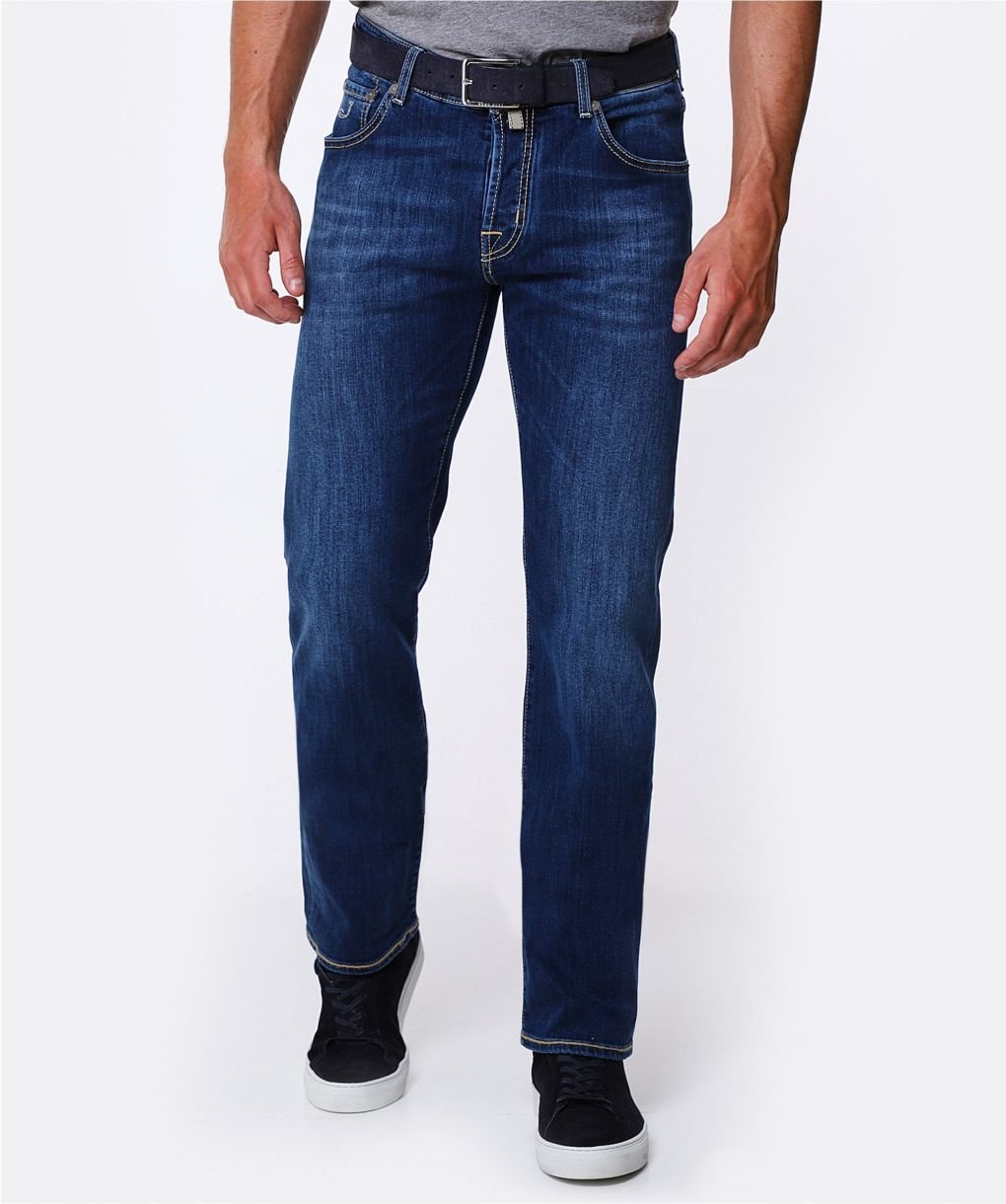 Jacob Cohën Jacob Cohën men's super slim cropped carrot stretch cotton