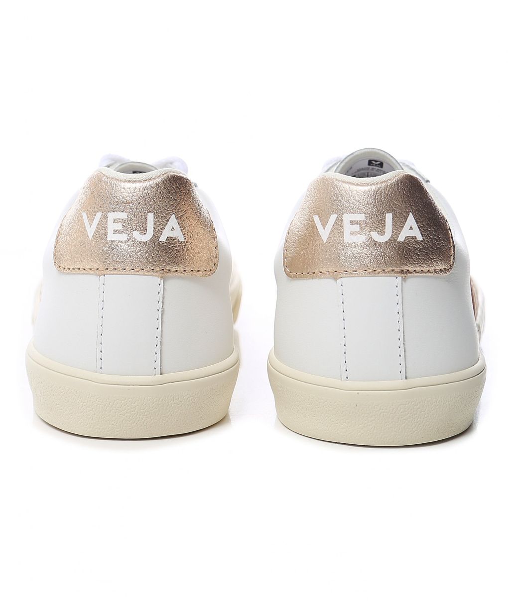 Veja Gold Women's Esplar Leather Sneakers | Jules B