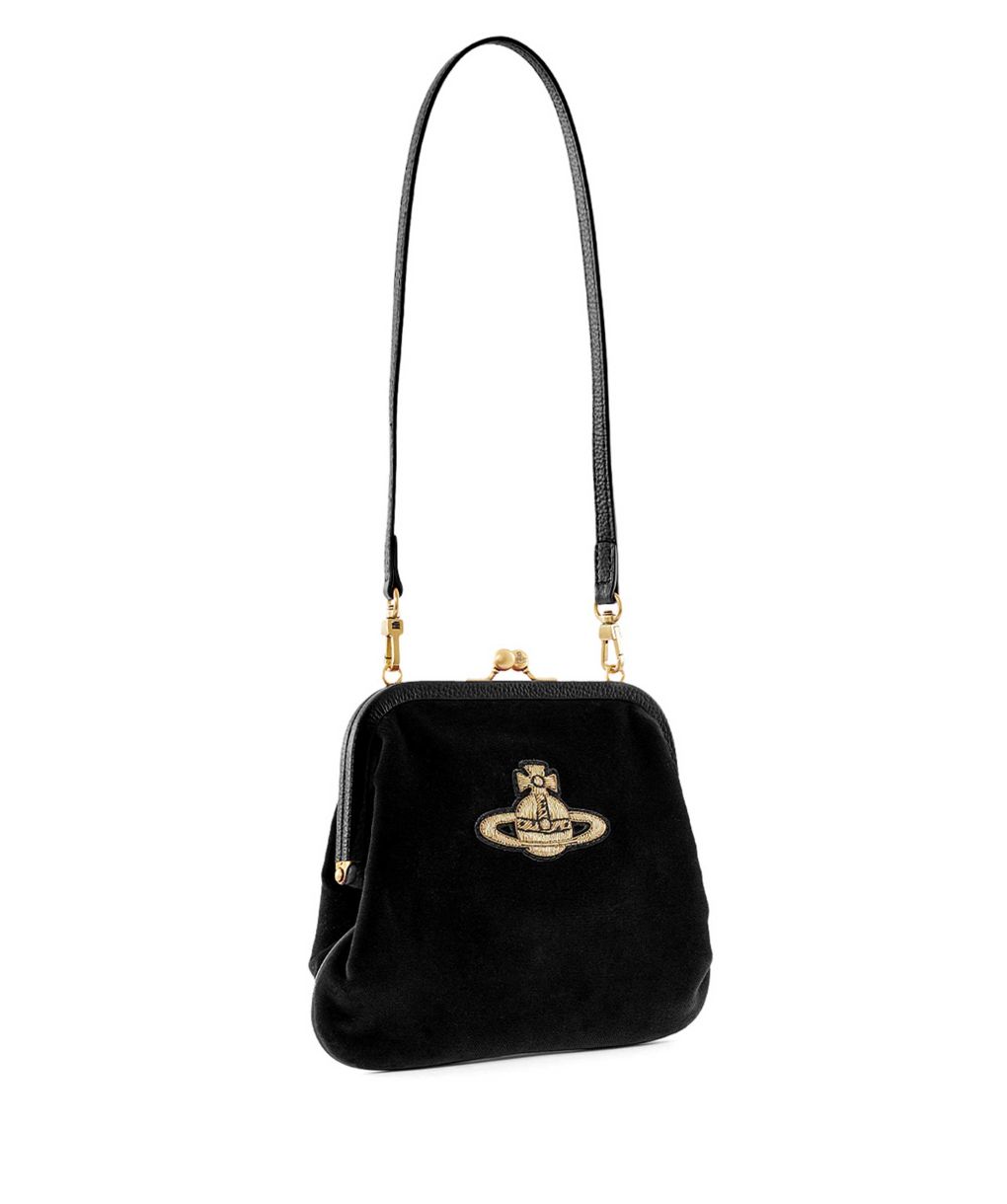 Vivienne Westwood Velvet Vivienne's Clutch | Jules B