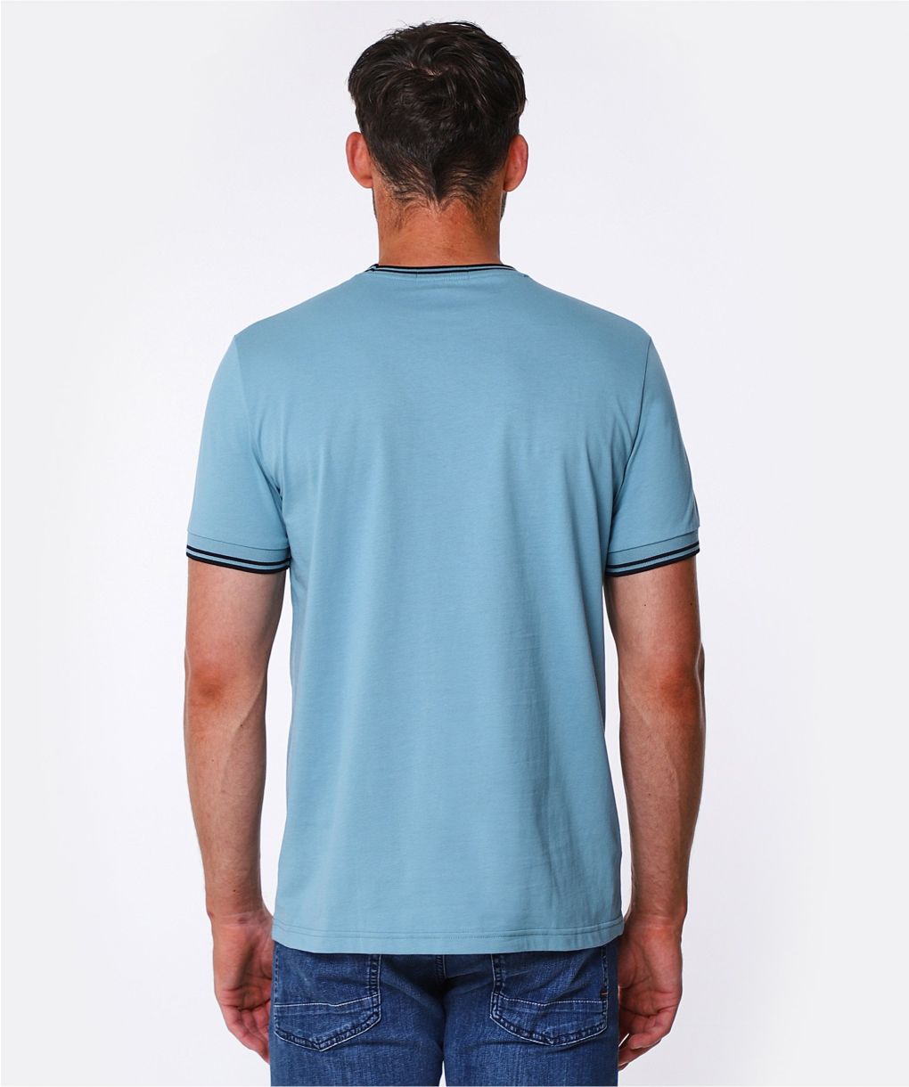Fred Perry Blue Twin Tipped T-Shirt M1588 A88 | Jules B