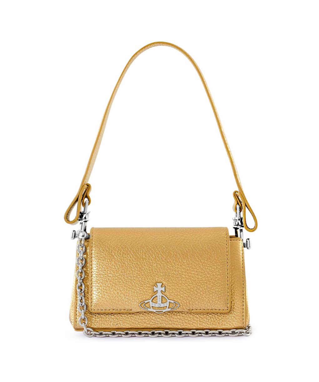Vivienne Westwood Hazel Metallic Shoulder Bag | Jules B Vivienne Westwood Hazel Metallic Shoulder Bag | Jules B