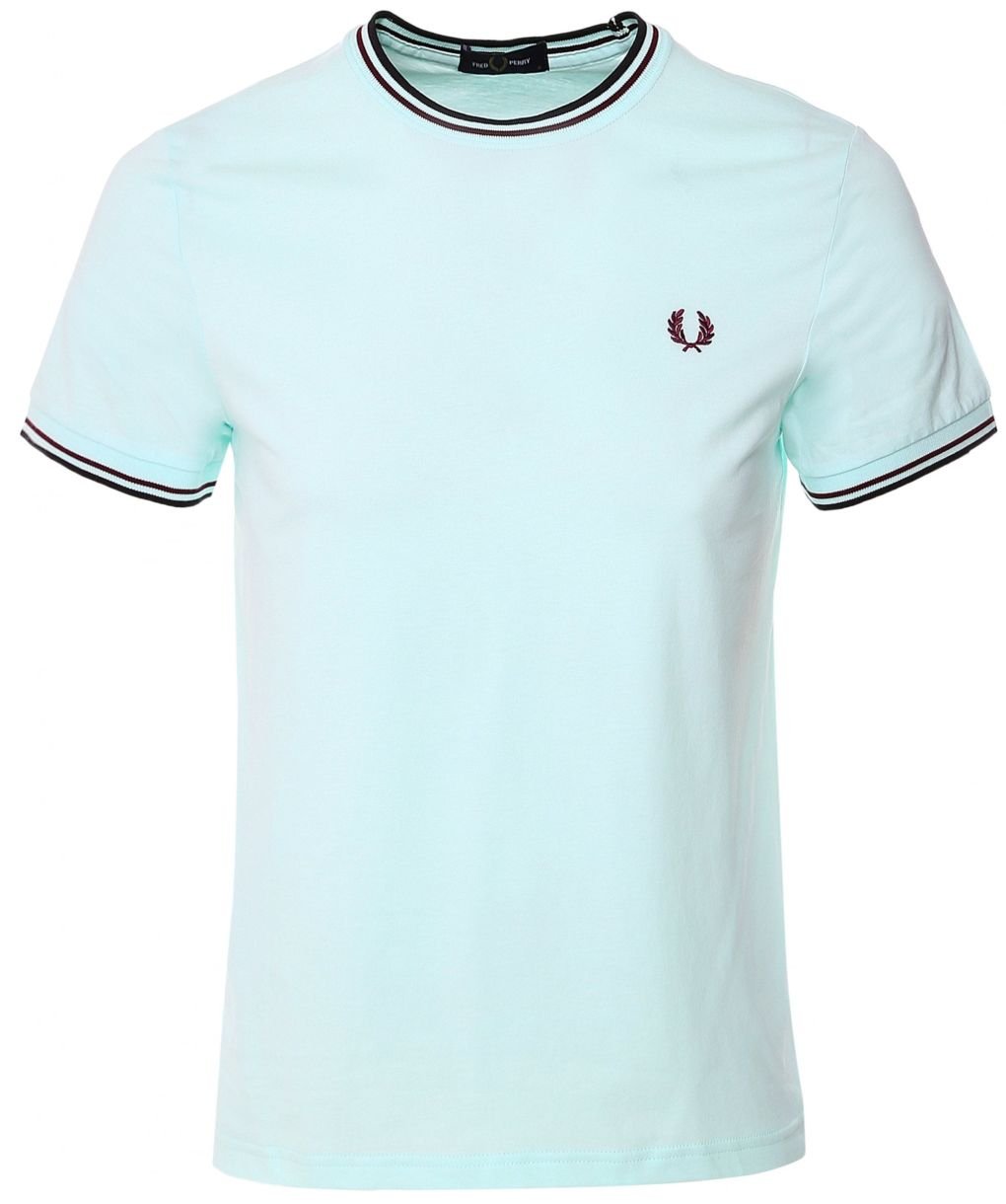 Fred Perry Blue Twin Tipped T-Shirt M1588 M32 | Jules B