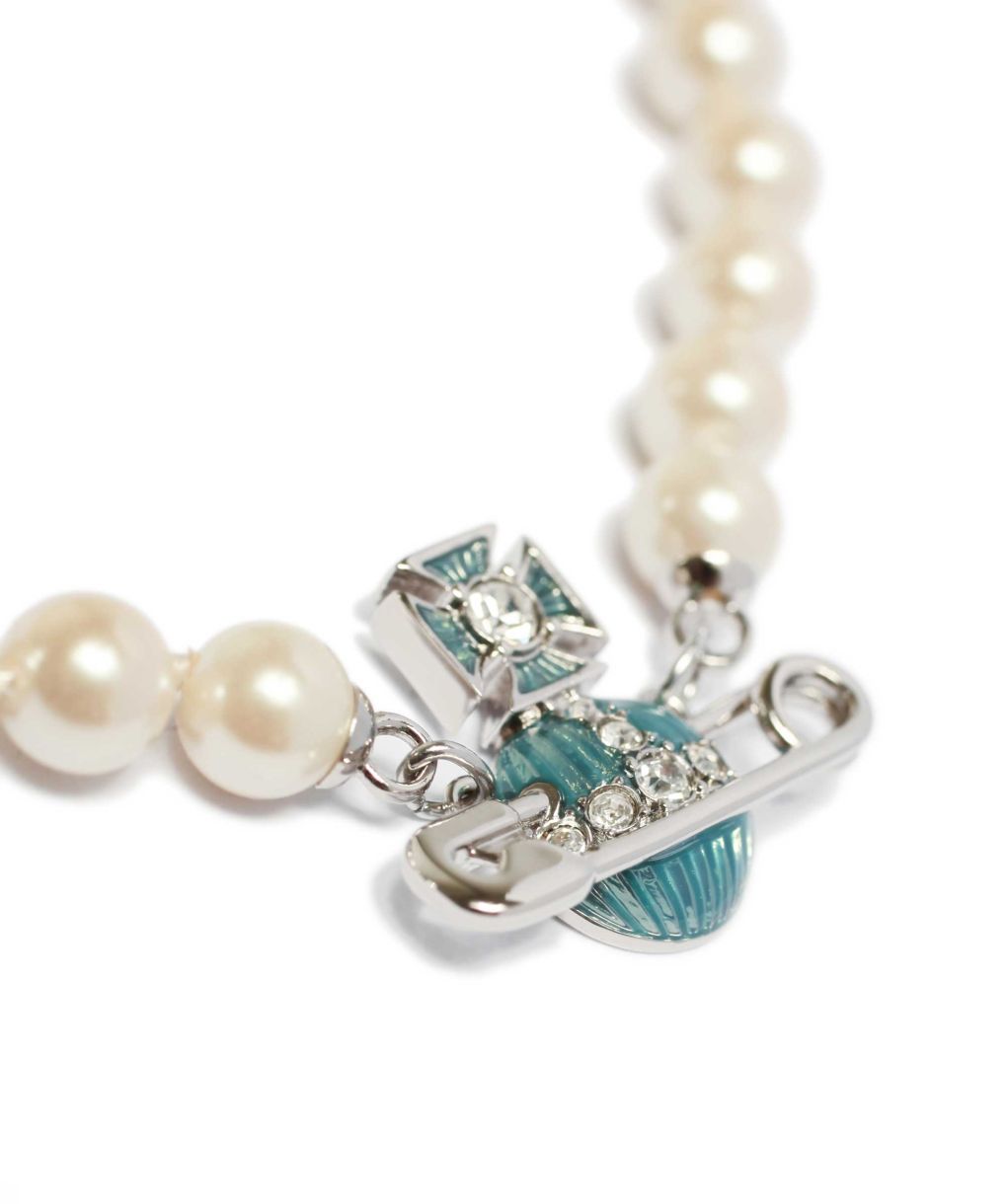 Vivienne Westwood Kitty Pearl Necklace | Jules B