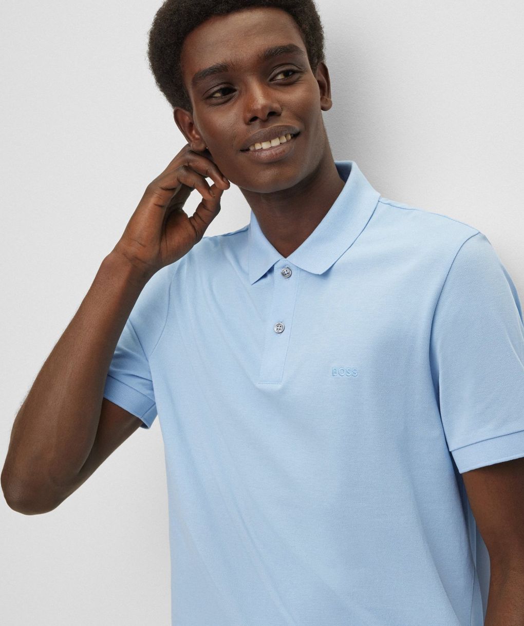 BOSS Organic Cotton Pallas Polo Shirt