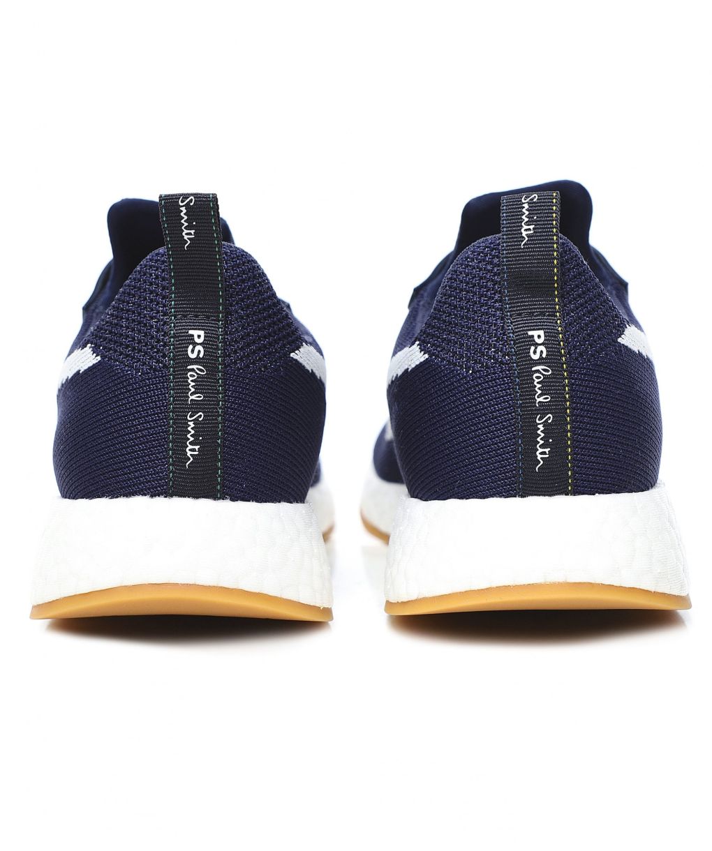 Paul Smith Navy Knitted Zeus Sneakers | Jules B