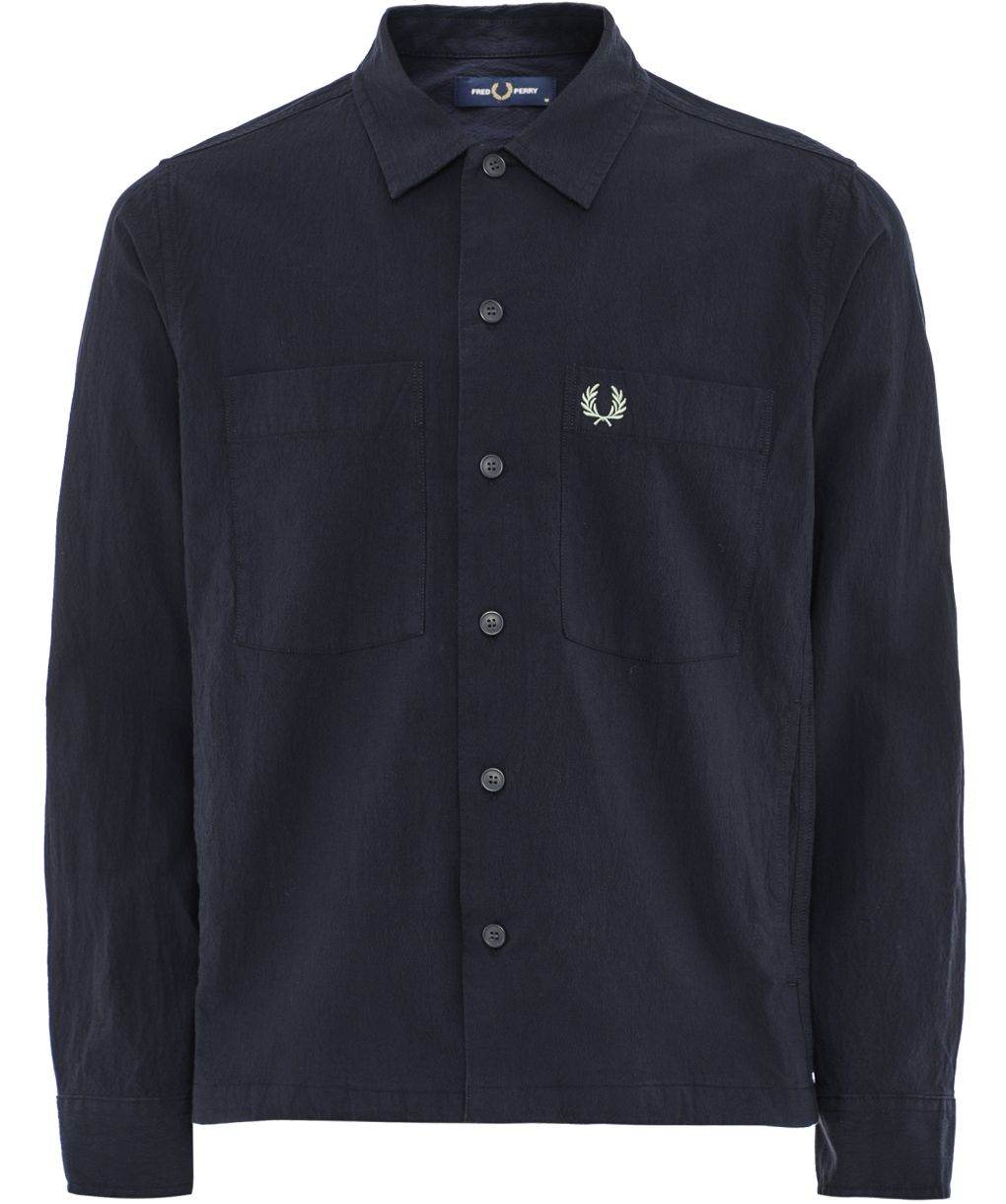 Fred Perry Seersucker Overshirt | Jules B
