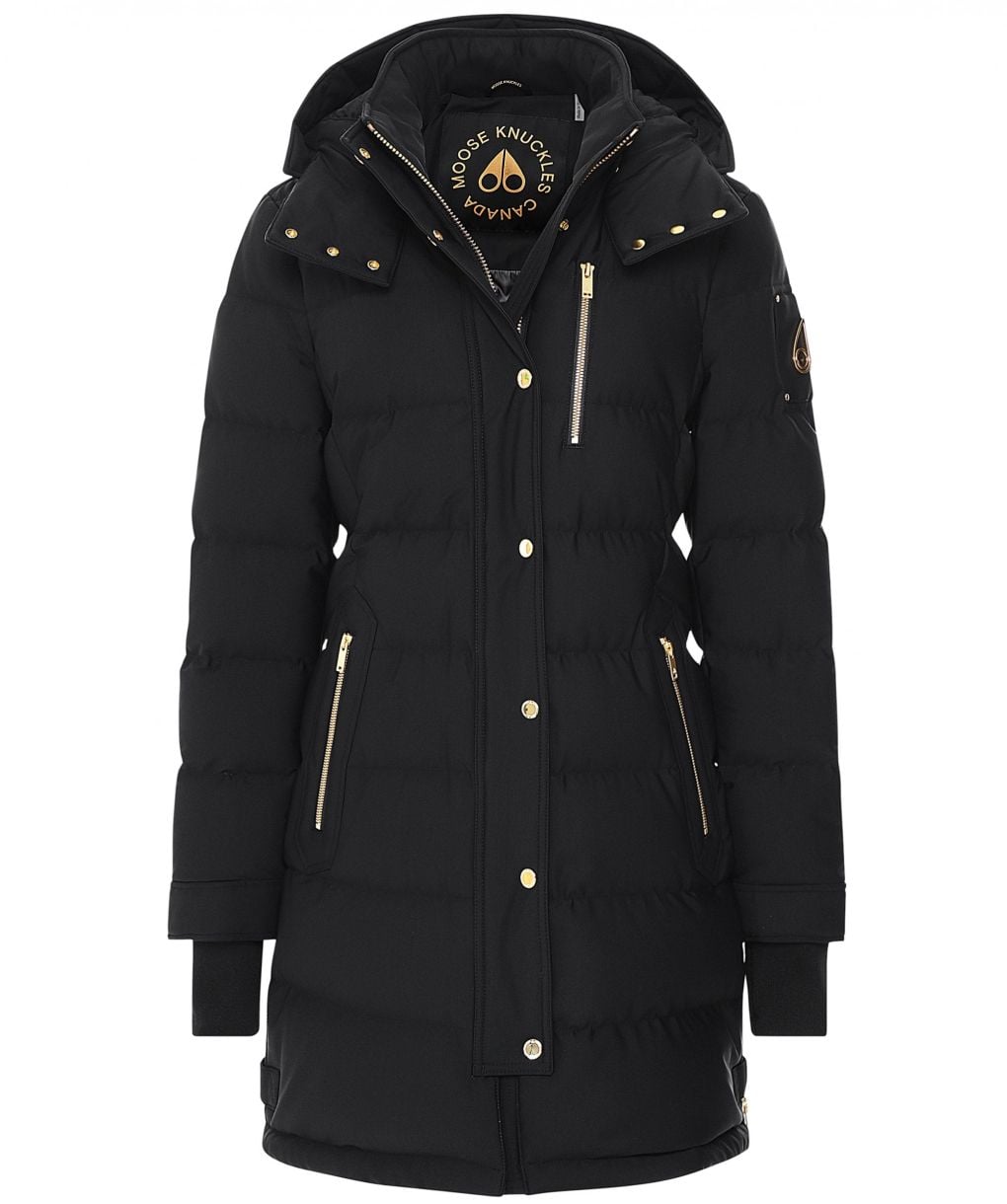 Moose Knuckles Black Golden Creek Down Parka | Jules B