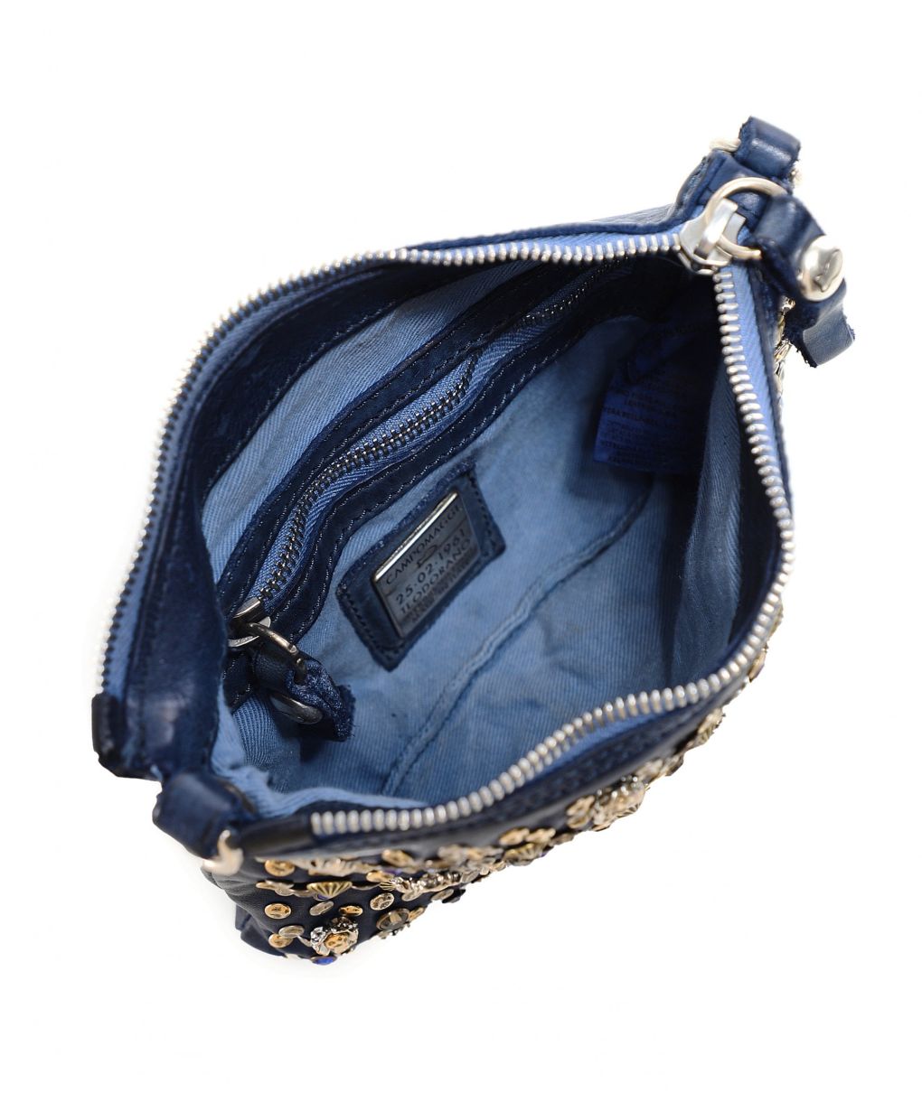 Campomaggi Blue Star Embellished Leather Crossbody Bag | Jules B