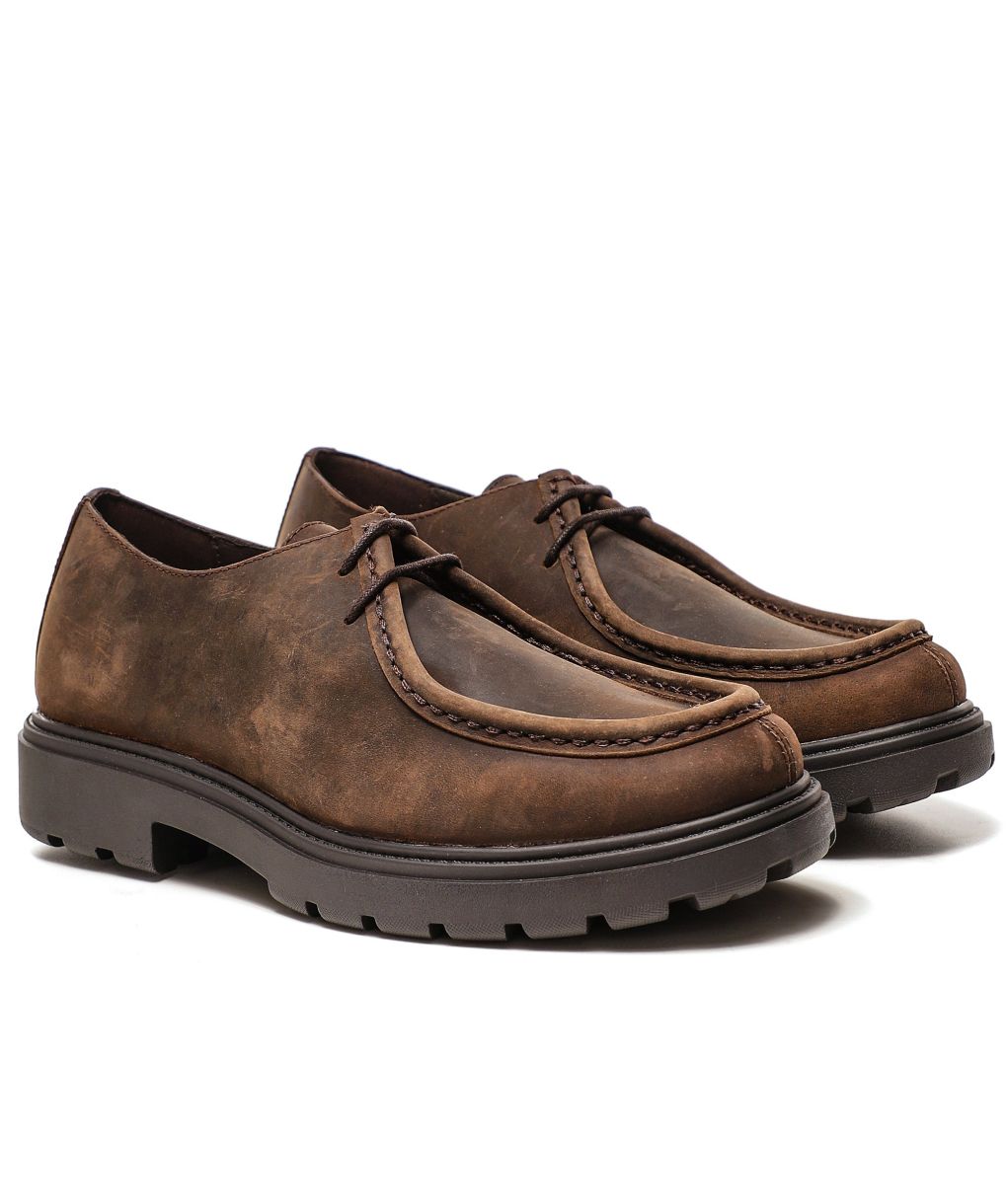 Geox Brown Leather Spherica Ec7 Moccasins | Jules B display picture 3