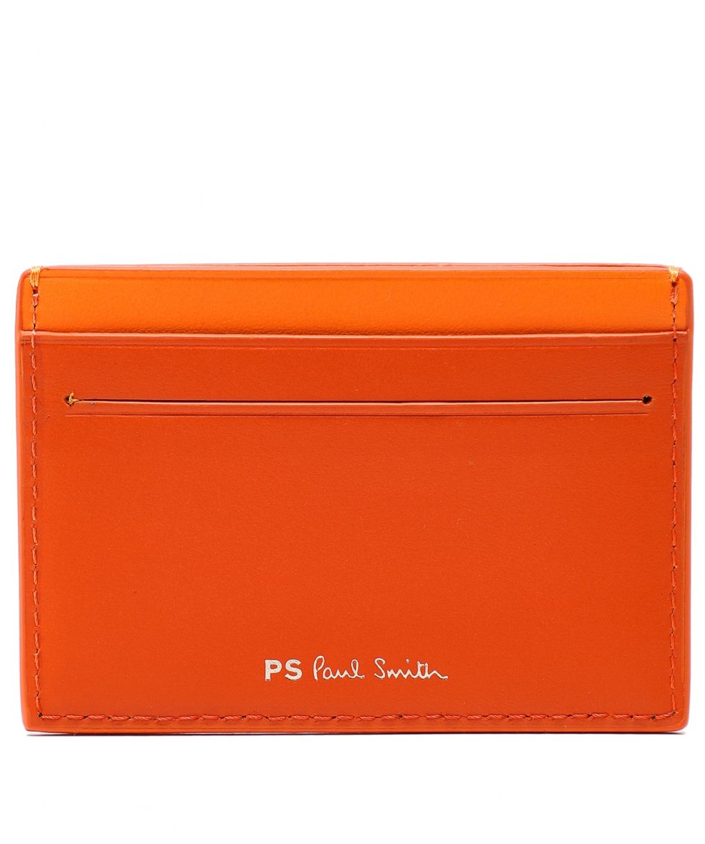 PS by Paul Smith Black Leather Zebra Card Holder | Jules B
