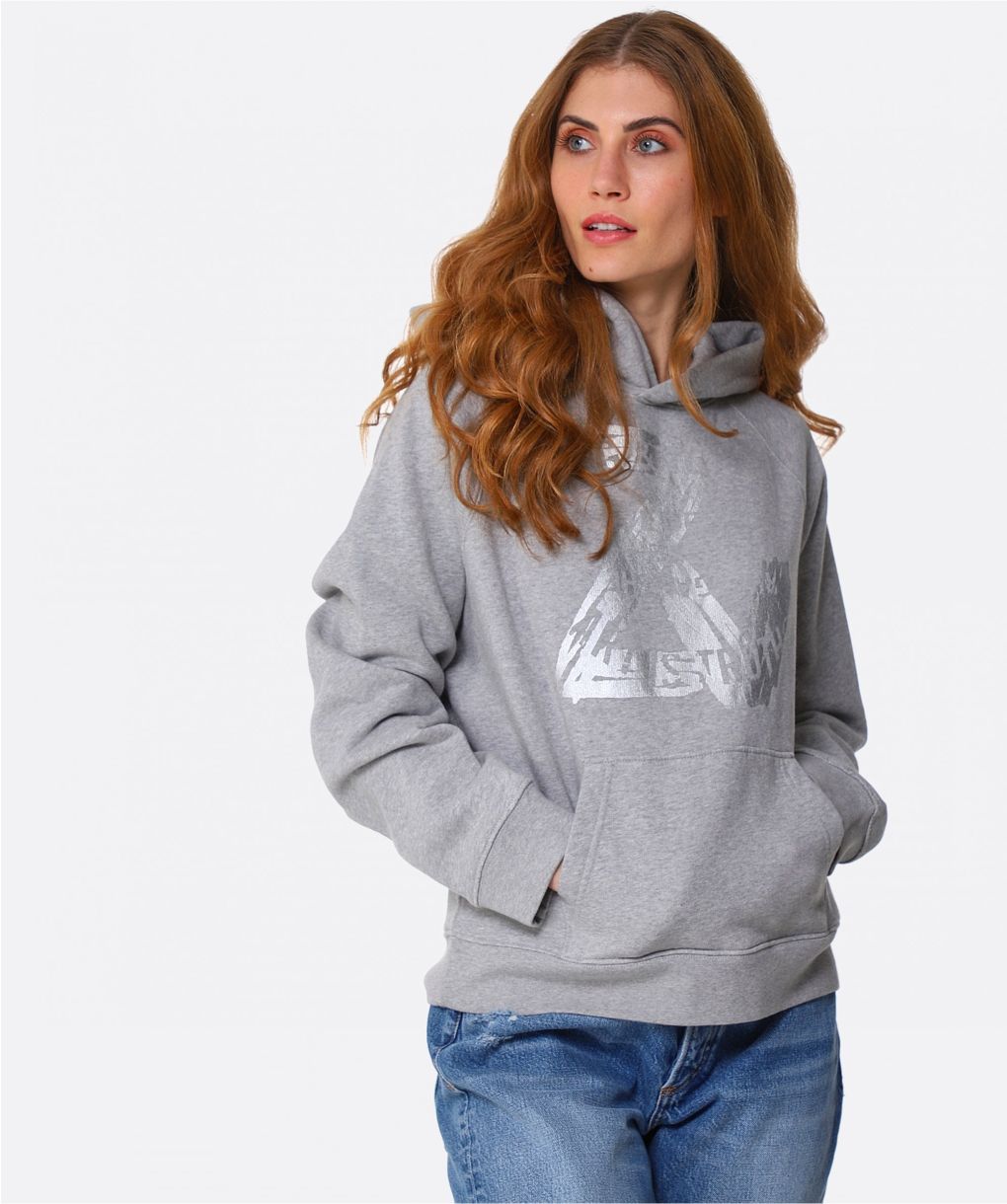 Zadig & Voltaire Grey Georgy ZV New Blason Hoodie | Jules B