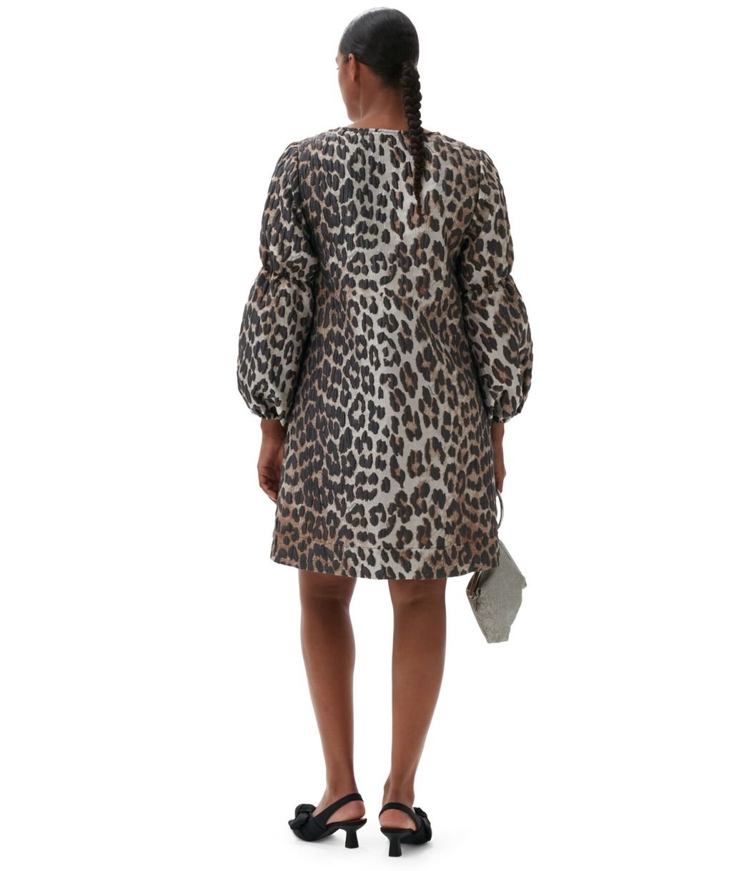 【関税&送料込】Ganni 3D Jacquard Mini Dress Ganni 3D Jacquard Mini-Dress | Liberty