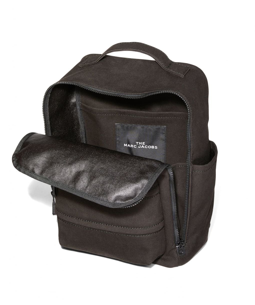 バッグ MARC BY MARC JACOBS HANDLE BACKPACK Marc Jacobs New York Black Quilted Backpack with Carrying