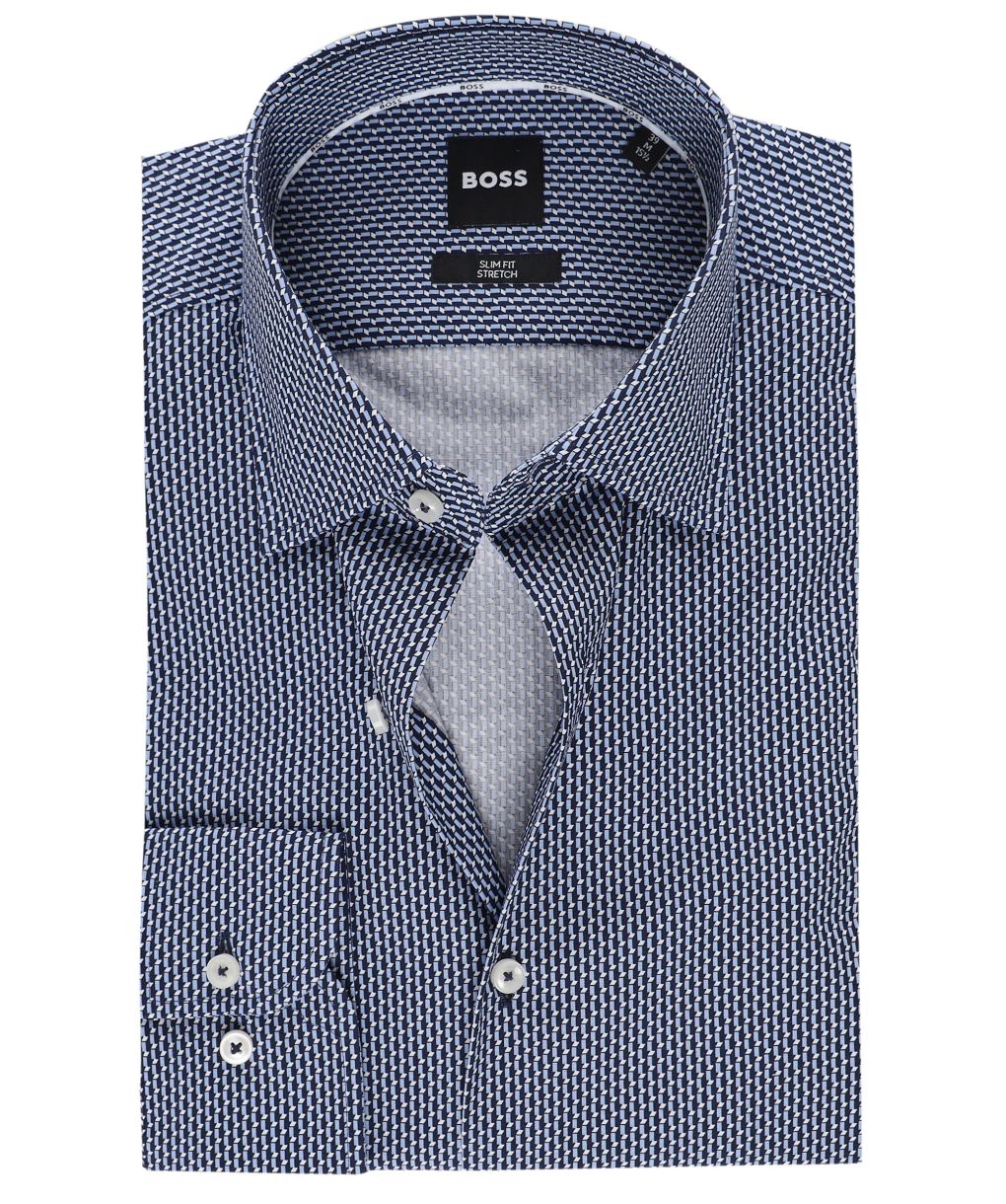 ☆Hugo Boss☆ フロックプリント ロゴ パーカー HUGO BOSS (ヒューゴボス) 裏毛 ロゴ刺繍 プルオーバー パーカー