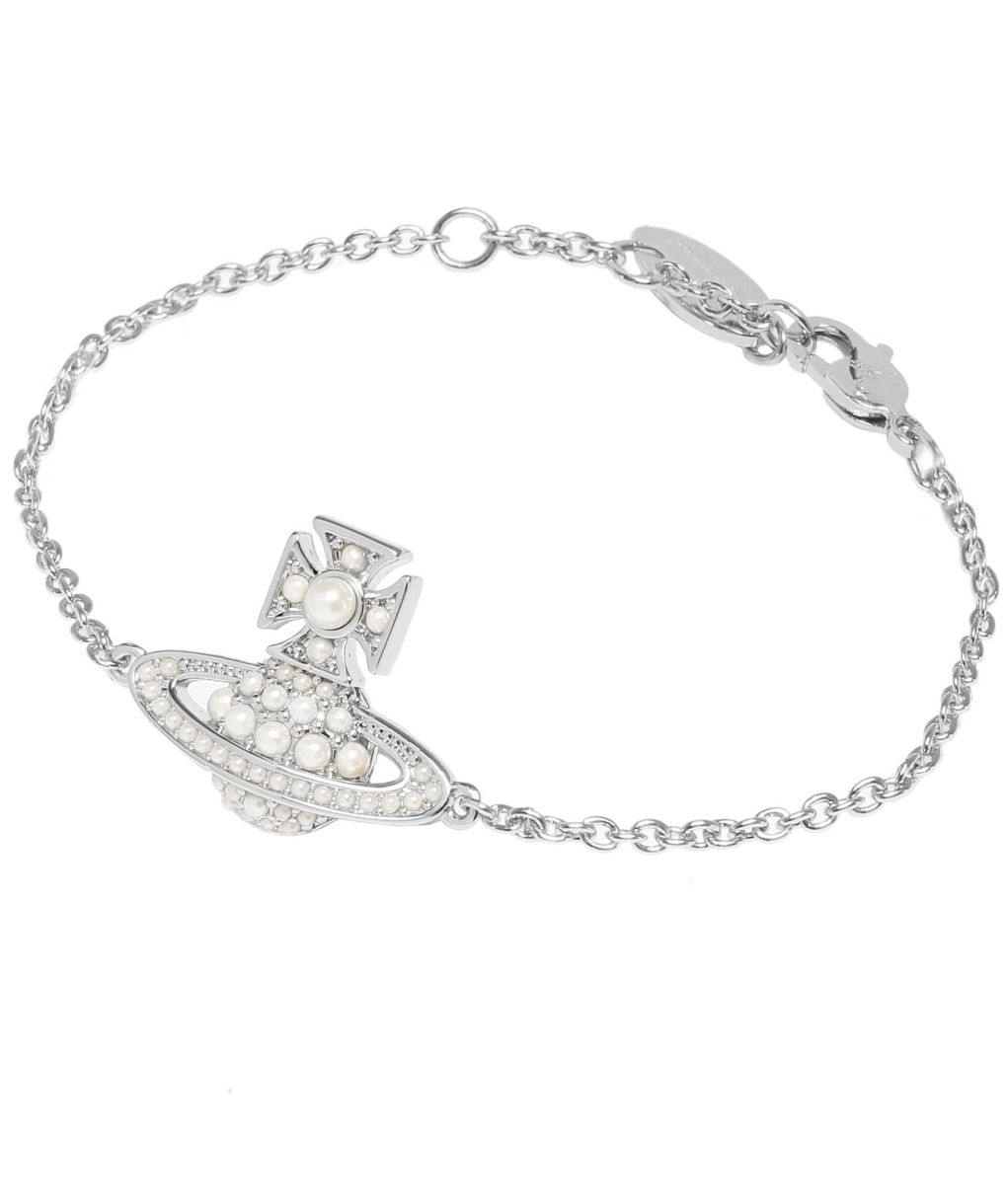Vivienne Westwood Silver Luzia Bas Relief Bracelet | Jules B