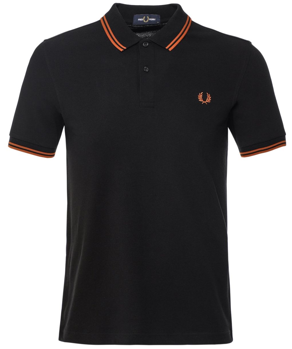 Fred Perry Black M3600-S38 Polo Shirt | Jules B Fred Perry Black M3600-S38 Polo Shirt | Jules B