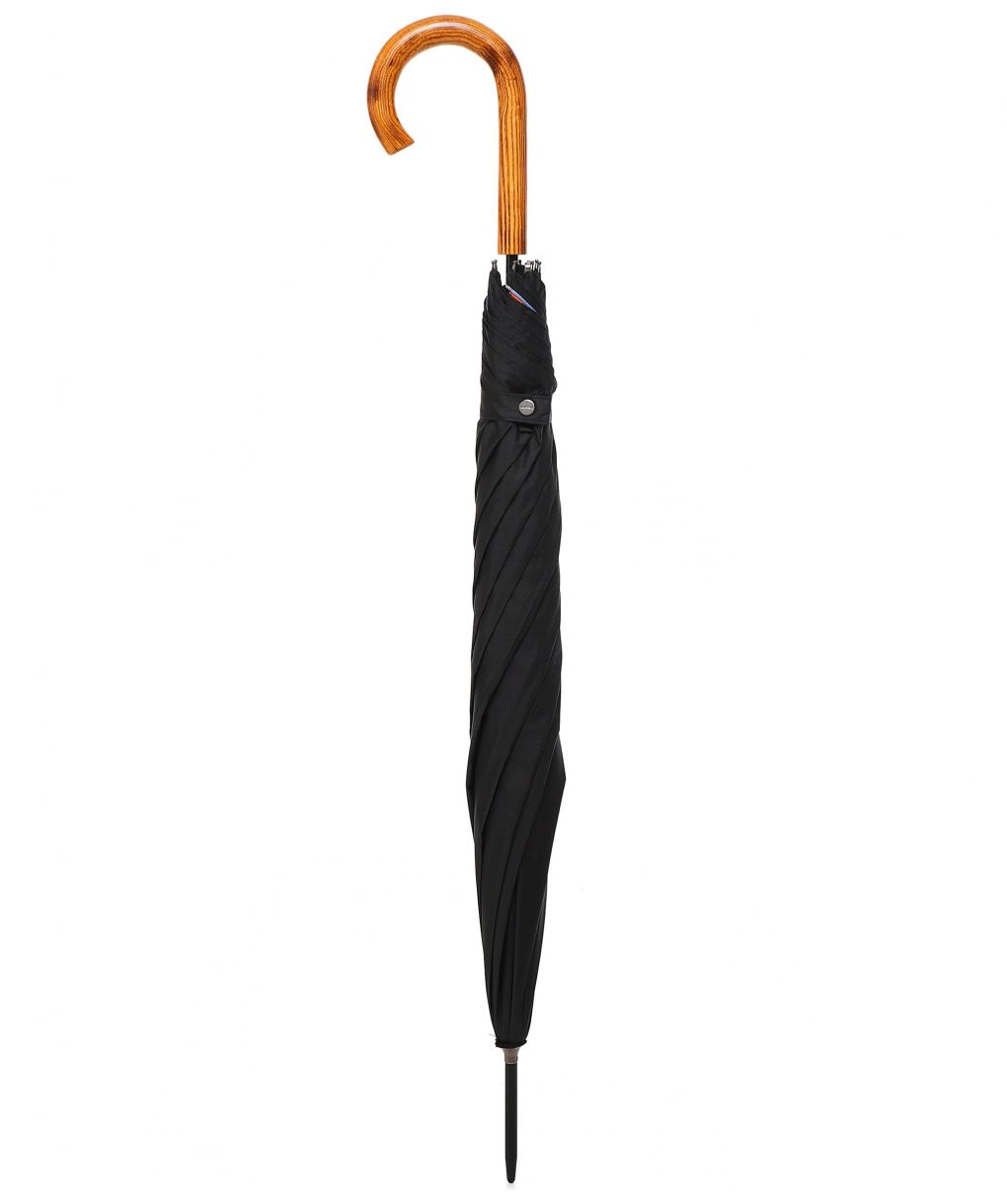 Paul Smith Black Signature Stripe Walker Umbrella | Jules B