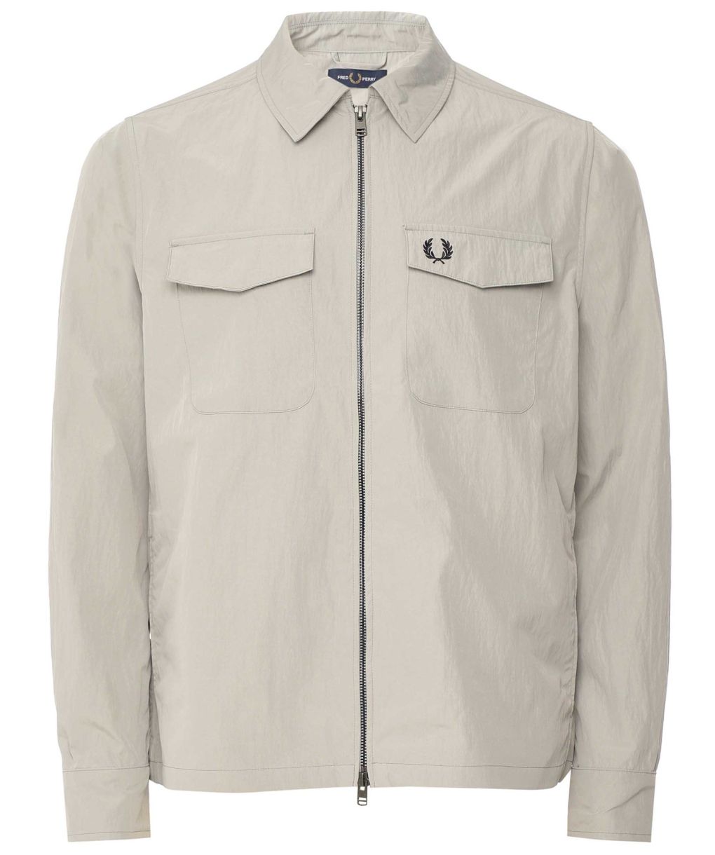 FRED PERRY ベージュ ジップアップジャケット Fred Perry ベージュ ジップアップジャケット