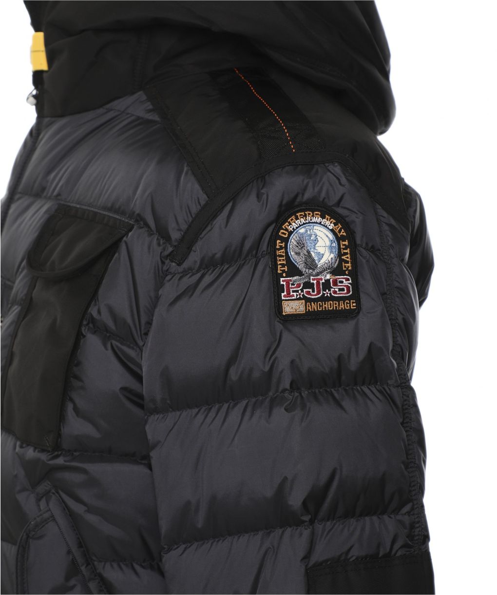 Parasweaters Black Down Filled Skimaster FF Jacket Jules B