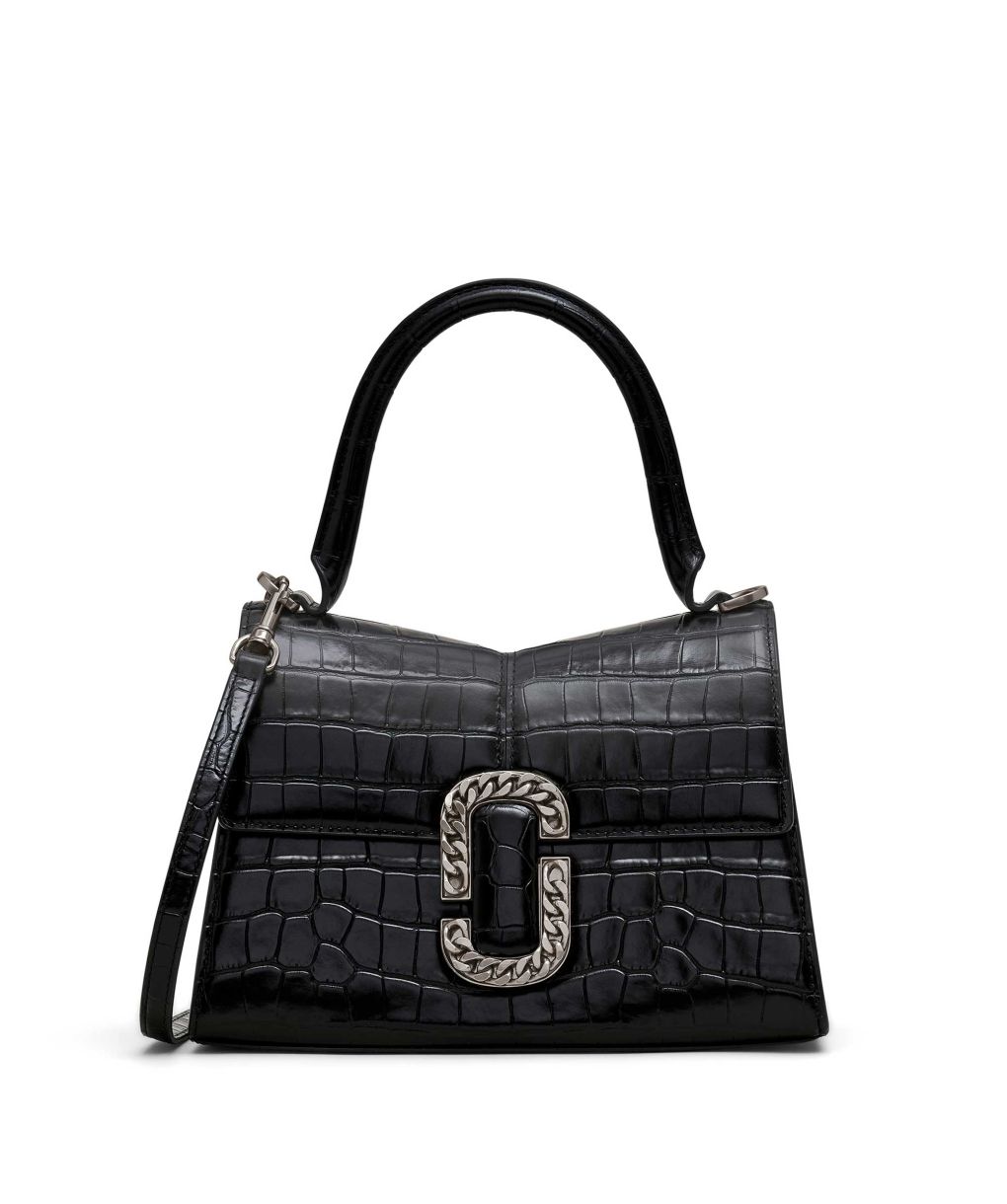 MARC JACOBS ブラック ミニ The Croc J Marc バッグ