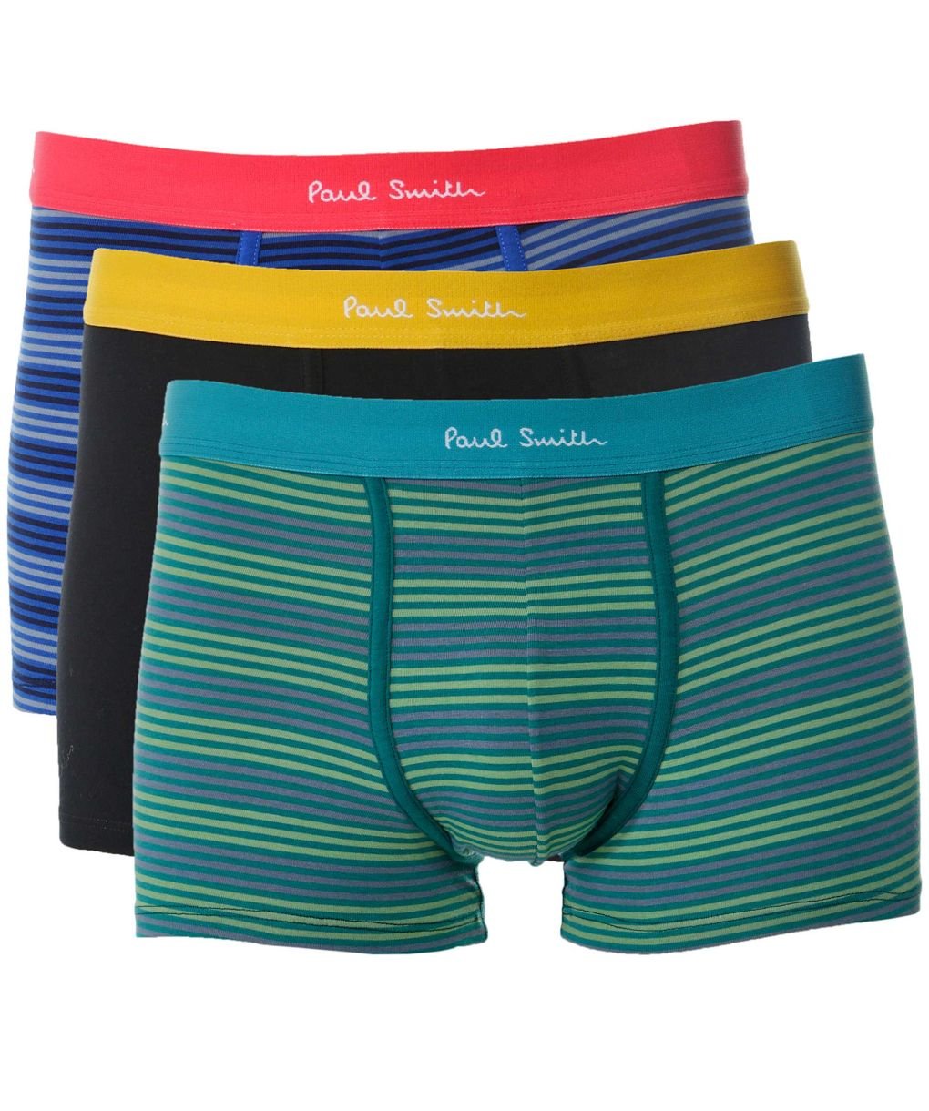 ボクサーパンツ Paul Smith Pack Of Three Briefs MENS PAUL SMITH BOXERS Assorted 3 PACK Briefs Short Trunk