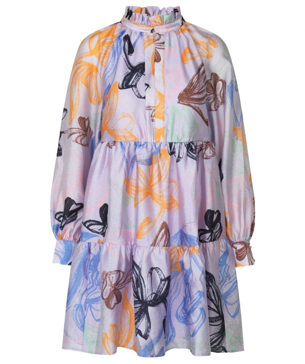 stine goya purple dress Stine Goya Damai Dress