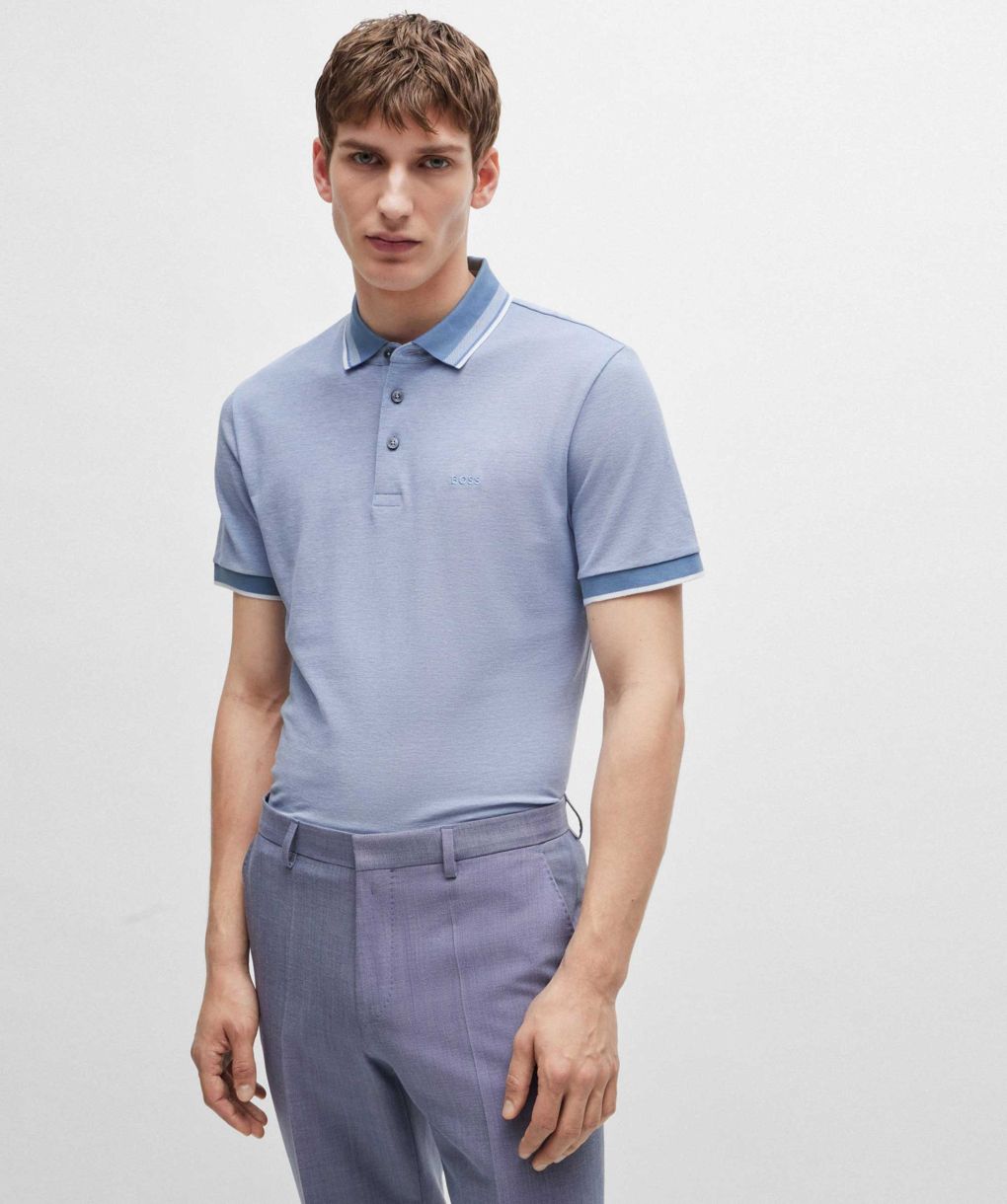 Tシャツ・カットソー Hugo Boss FW24 'Prout 141' polo shirt (50521116 373) Hugo Boss 'Prout 141' Polo Shirt | Balardi