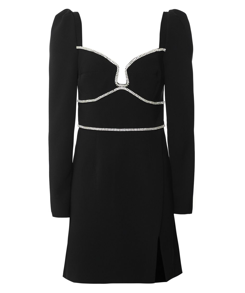Self Portrait Crepe Diamante Mini Dress | Jules B
