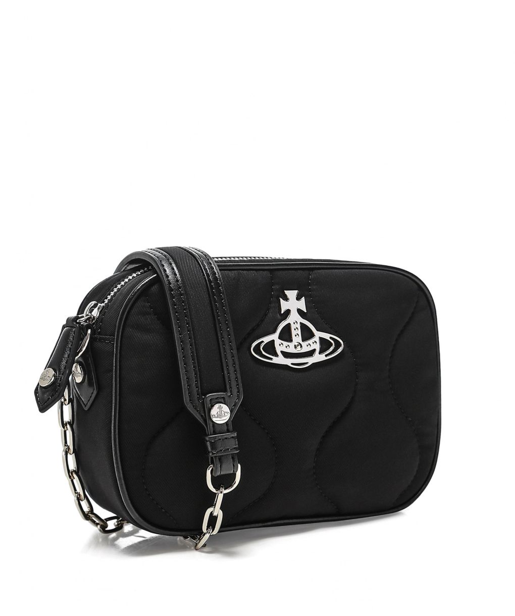 Vivienne Westwood Black Camper Vegan Camera Bag | Jules B