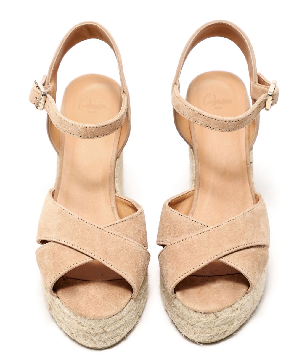 サンダル・ミュール CASTANER BLAUDELL SUEDE WEDGE SANDALS Castaner Blaudell Suede Wedge Espadrille Sandals - Bergdorf