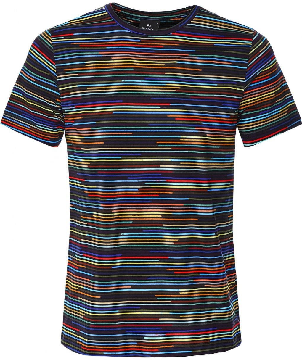 Tシャツ・カットソー Paul Smith Striped T-Shirt PS by Paul Smith Crew Neck Championship Stripe T-Shirt | Jules B