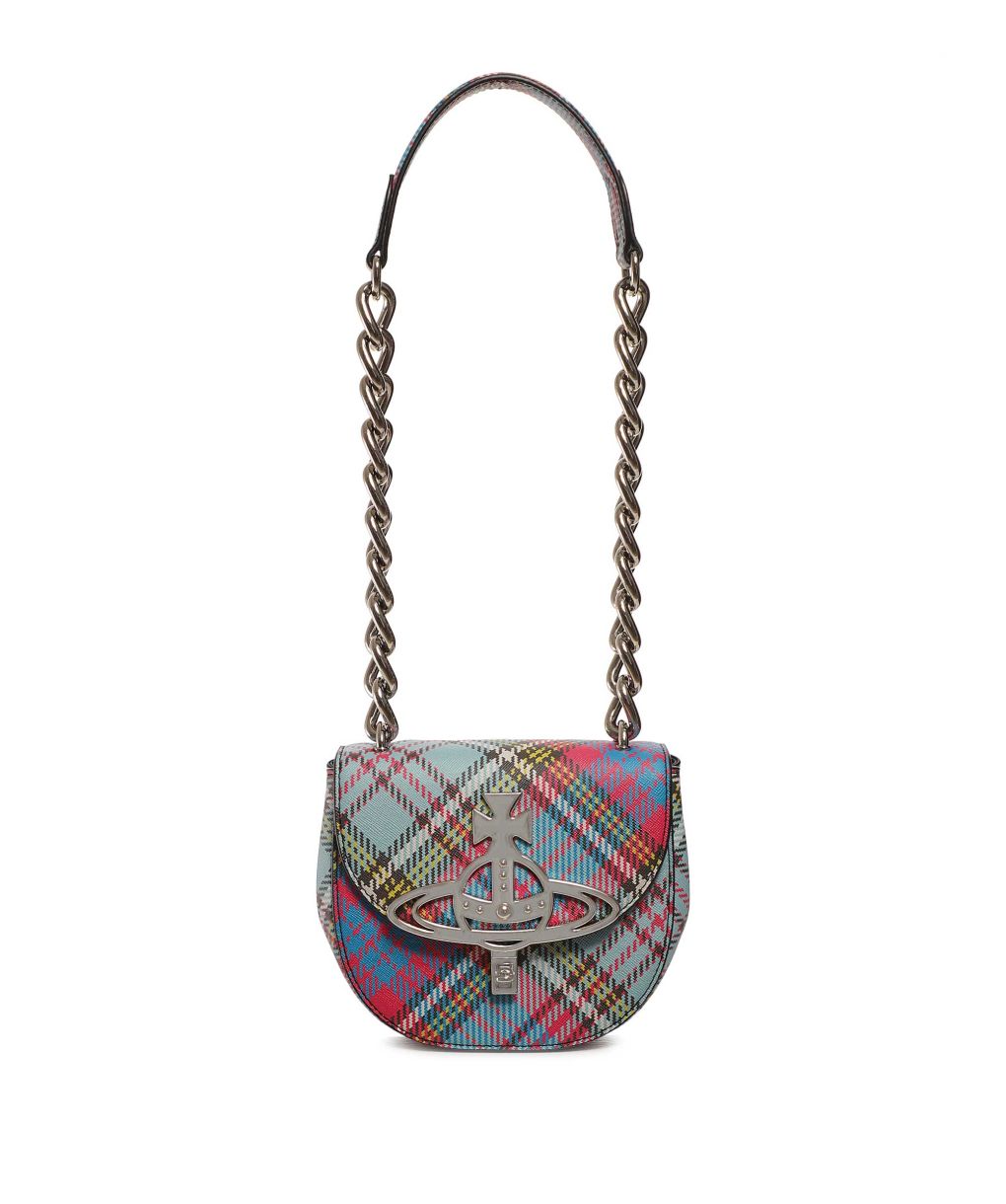 Vivienne Westwood Betty Macandy Tartan Saddle Bag | Jules B