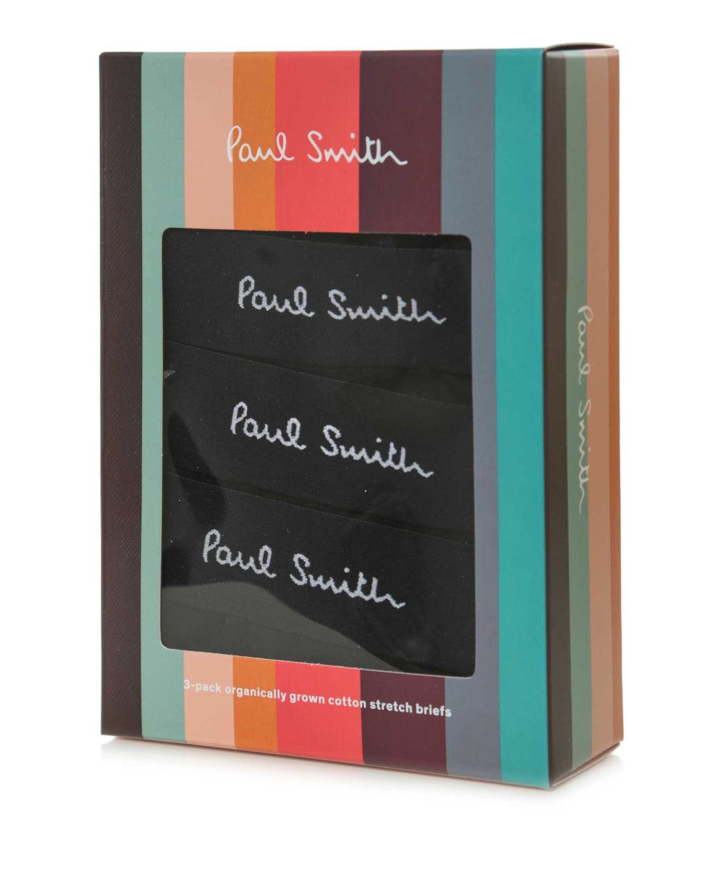 Paul Smith Black Briefs 3 Pack