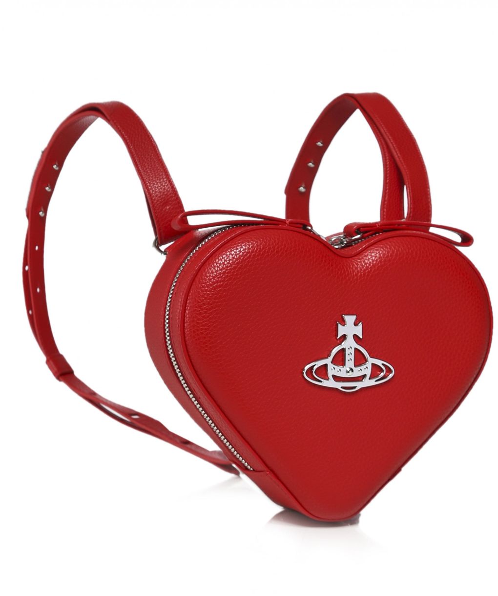 Vivienne Westwood ショルダーバッグ JOHANNA RED Vivienne Westwood Accessories Johanna Vegan Heart Backpack | Jules B