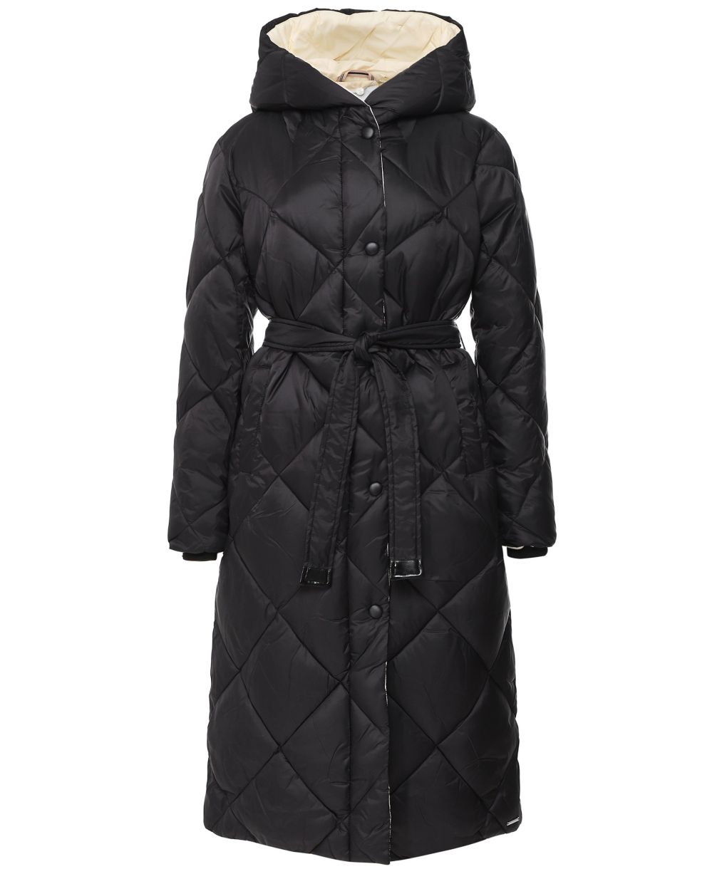 Rino and Pelle Diamond Quilt Morice Coat Jules B - Main Image