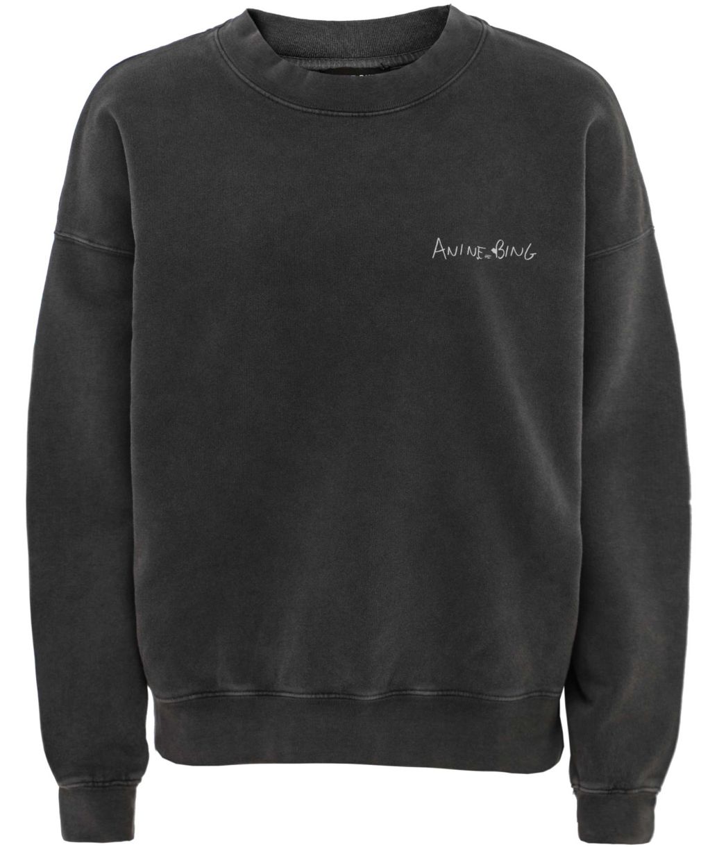 Anine Bing Jaci Lyrics Sweatshirt
