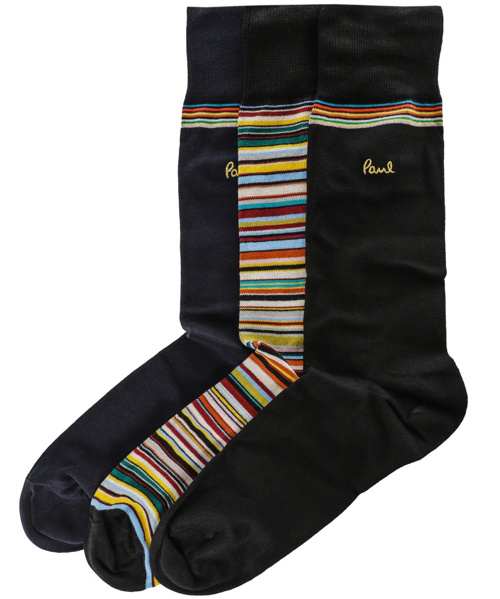 Paul Smith 3-Pack Gold Signature Socks | Jules B