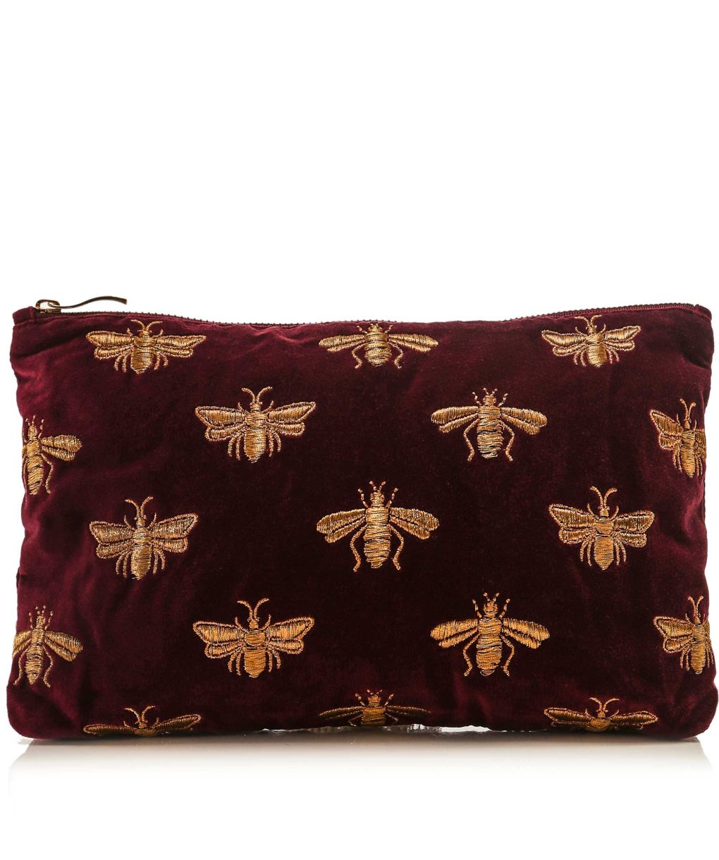 Elizabeth Scarlett Honey Bee ポーチ Elizabeth Scarlett Honey Bee Everyday Pouch | Dillard's