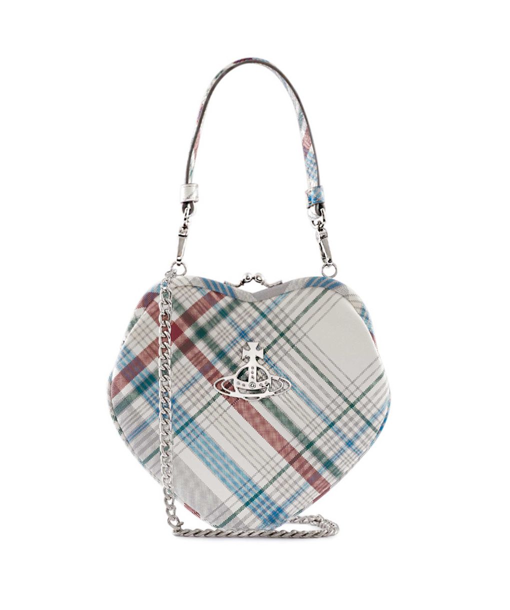 Vivienne Westwood Tartan Belle Heart Bag | Jules B