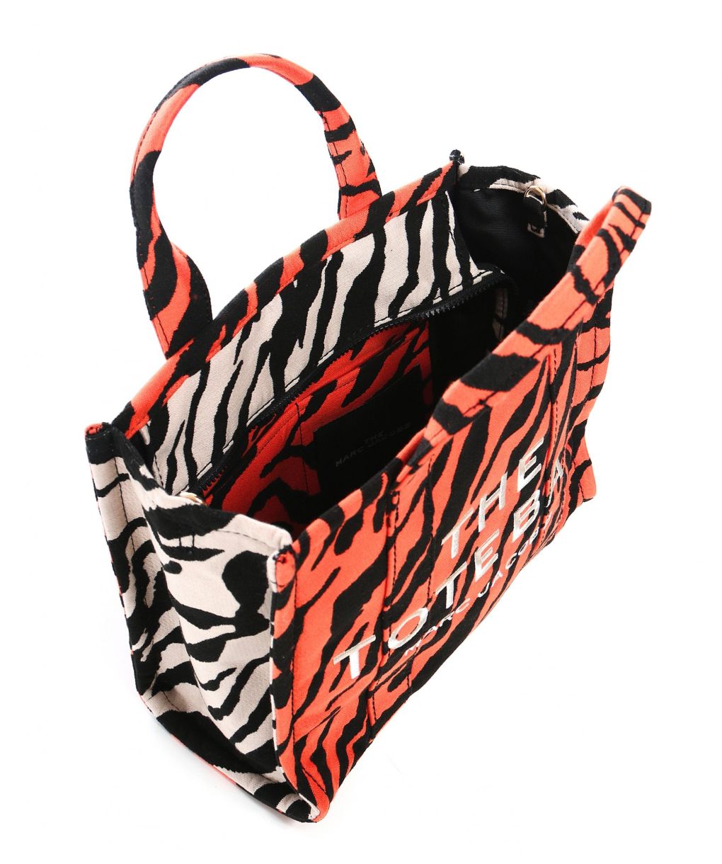 バッグ MARC JACOBS Tiger Stripe The Tote Bag Marc Jacobs Orange Tiger Stripe Small Tote Bag | Jules B
