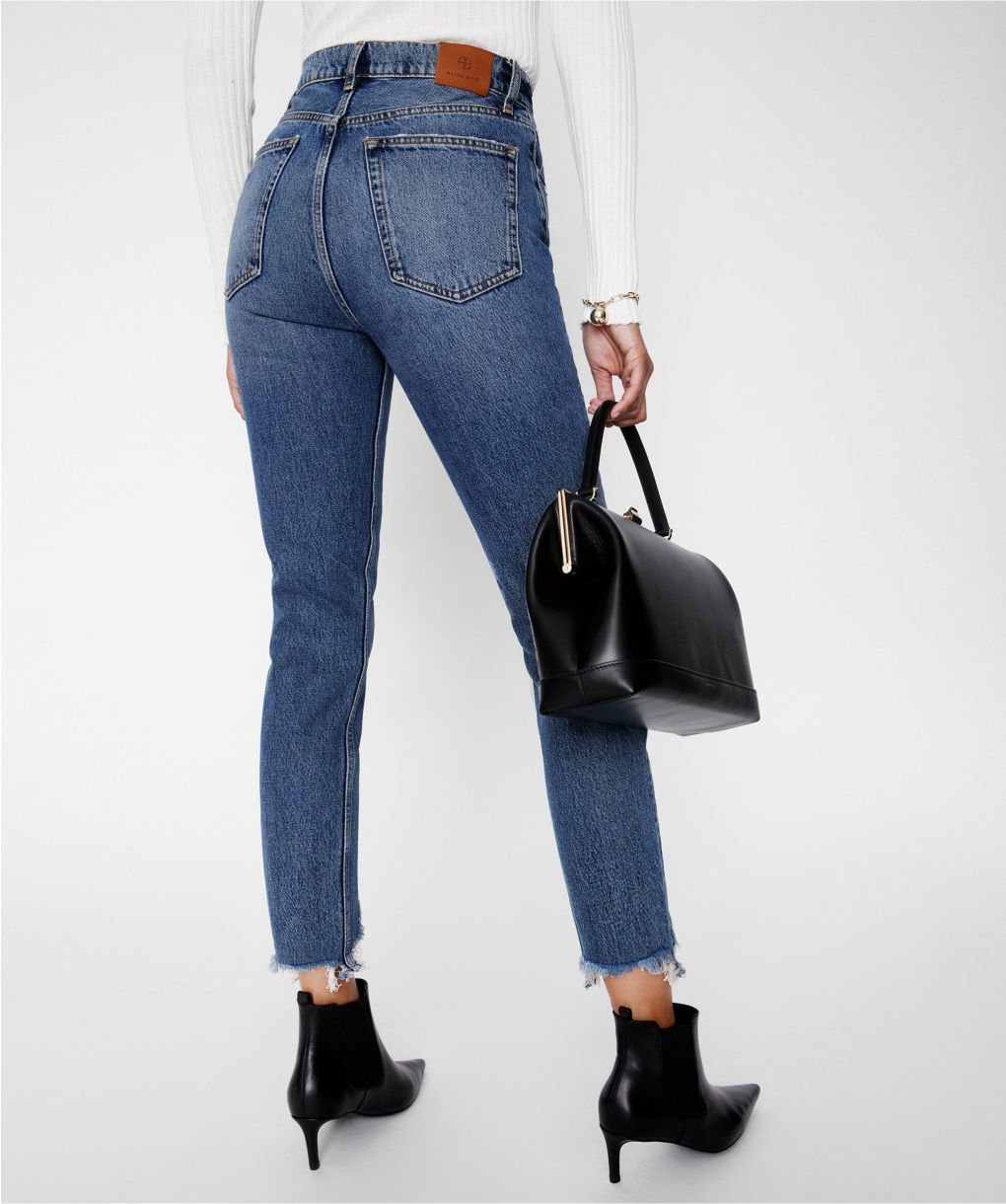 Anine Bing Blue Distressed Sonya Jeans | Jules B Anine Bing Blue Distressed Sonya Jeans | Jules B