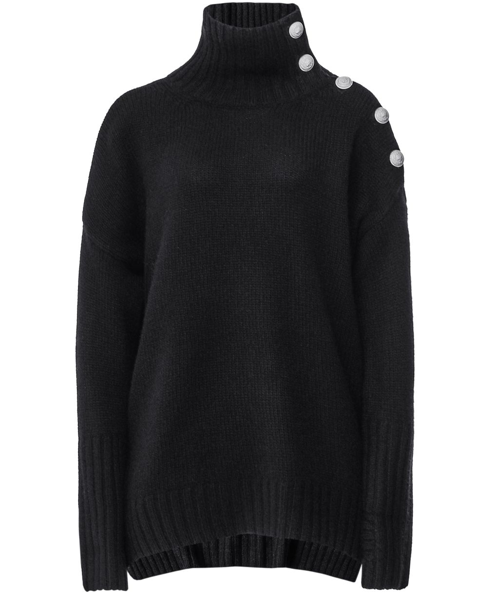 Zadig & Voltaire Black Cashmere Alma Sweater | Jules B