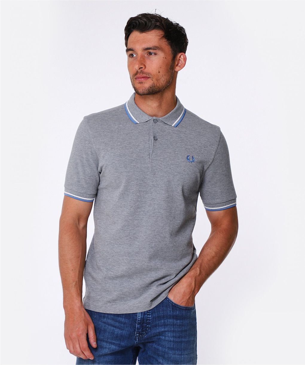 ◇FRED PERRY◇ M3600 Twin Tip Fred Perry ShirtU87 AFPM241360 Fred Perry Men's Short Sleeve M3600 Twin Tipped Polo Shirt