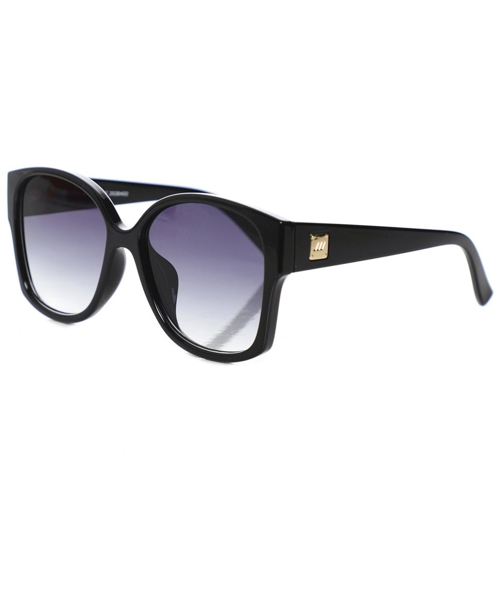 Le Specs Black Athena Alt Fit Sunglasses | Jules B