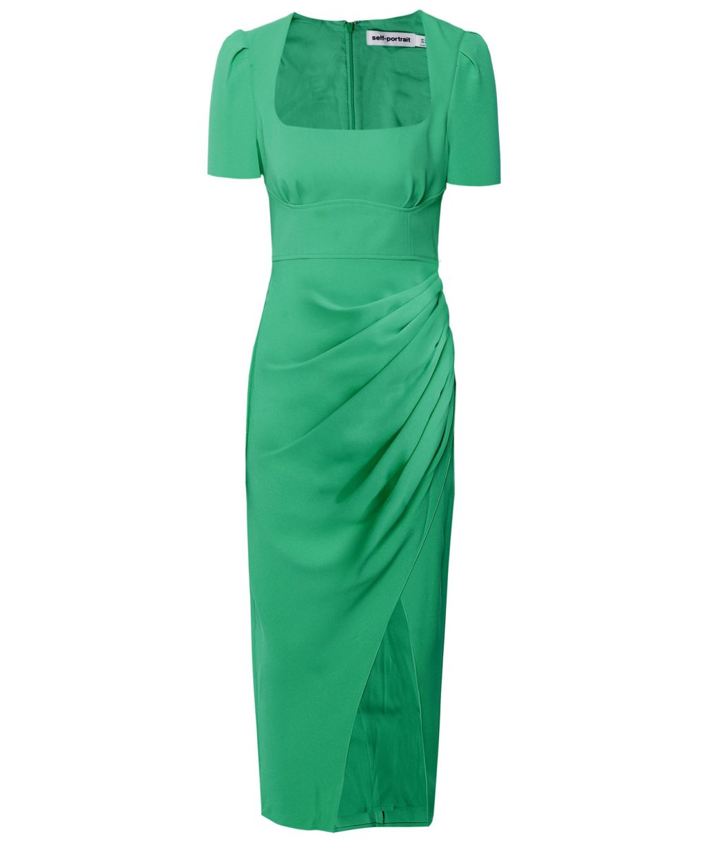 sky blue prom dresses A-line Tulle Off-the-Shoulder Dresses, Long Formal Dress, MP695 Simple Veils color:White/Green please refer to our Slim Fit Capri Pant