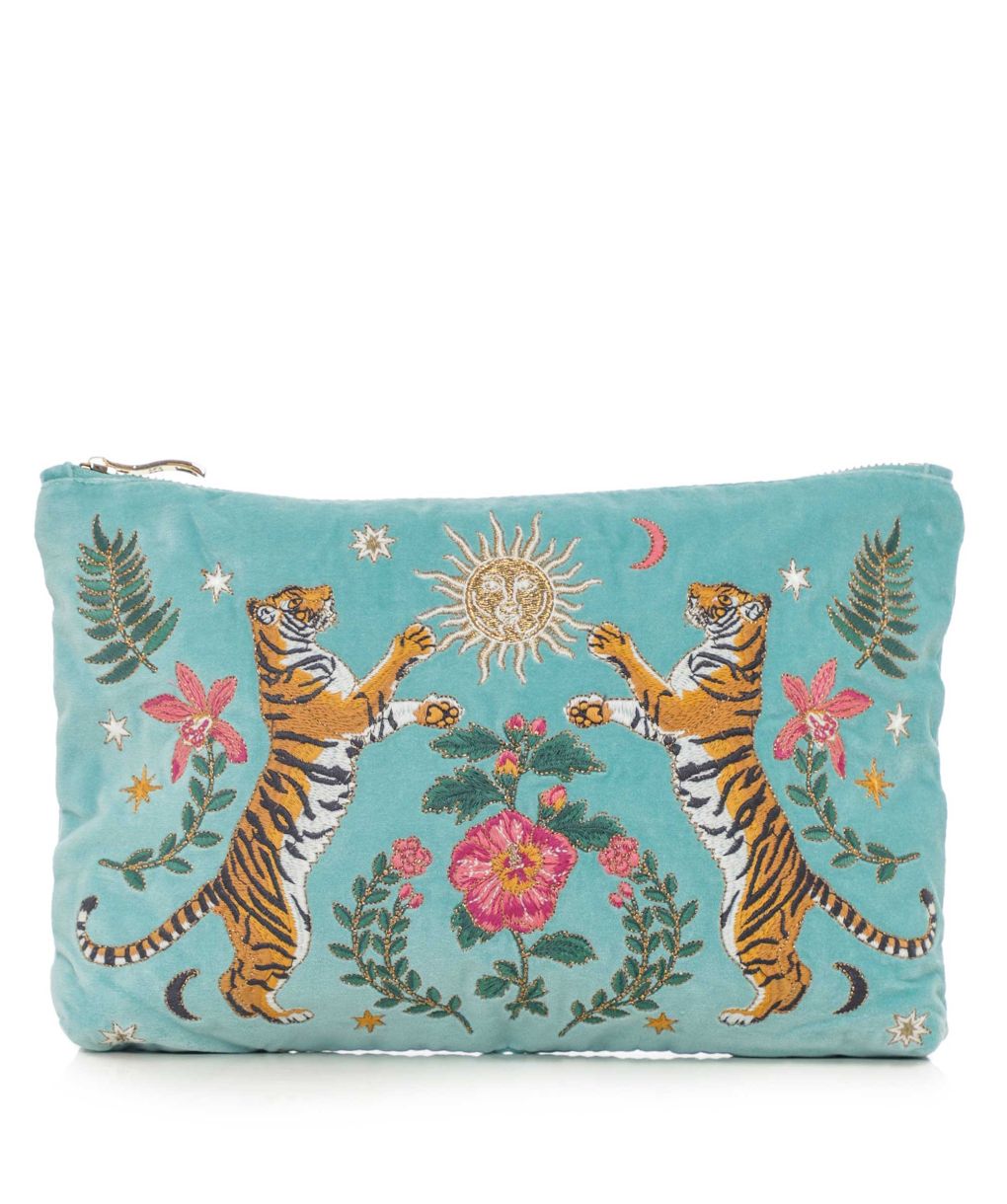 【公式売り切れ】Elizabeth Scarlett ポーチ タイガー Elizabeth Scarlett Celestial Tiger Everyday Pouch | Jules B