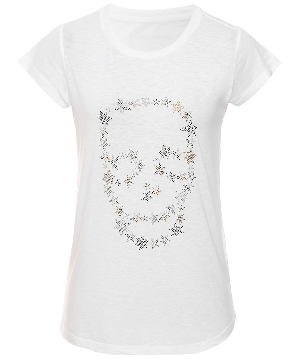 Tシャツ・カットソー ZADIG & VOLTAIRE MULTICOLOR TOP Men's Black Tunisian T-shirt in Organic Cotton | Zadig&Voltaire