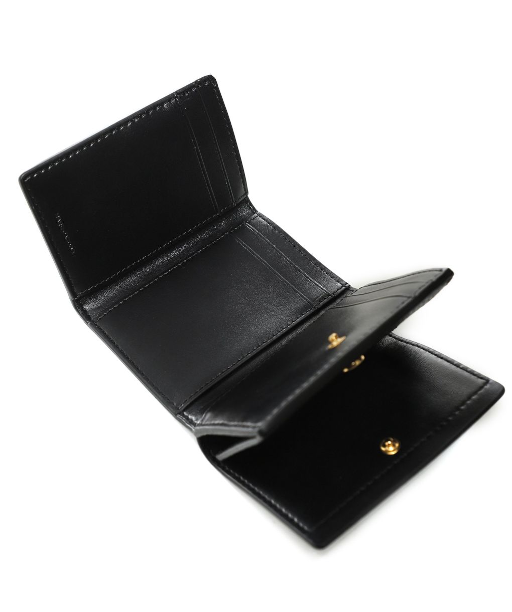 【関税込み】The Trifold Wallet - Marc Jacobs - Leather - Gre Marc Jacobs The Leather Medium Trifold Wallet | Jules B
